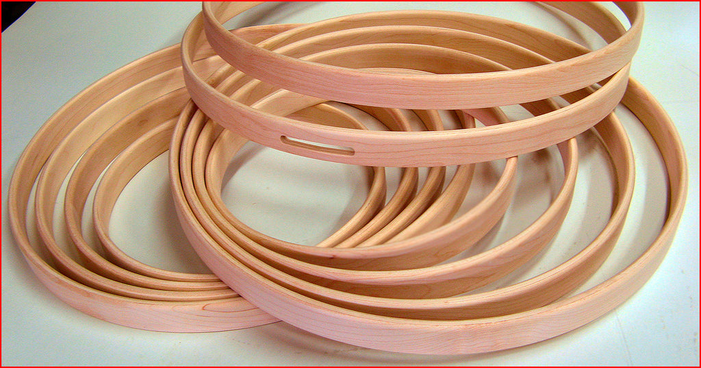 Stellar! wood drum hoops