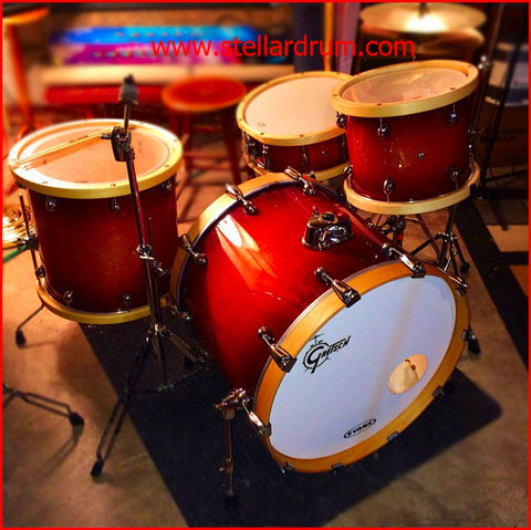 Stellar! Wood Drum Hoops