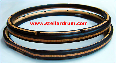 Stellar! wood drum hoops