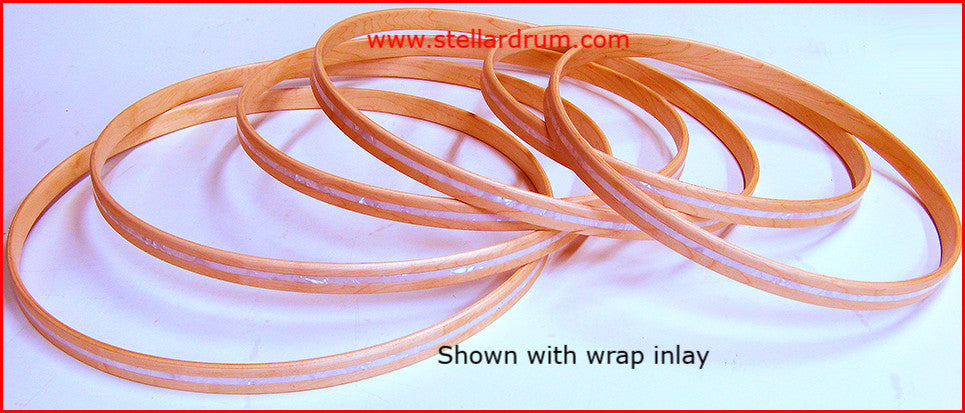 Stellar! wood drum hoops