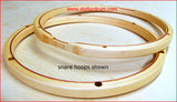 Stellar! wood drum hoops