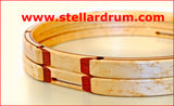 Stellar! wood drum hoops
