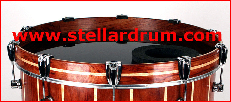 Custom bass drum clearance
