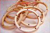 Stellar! Wood Drum Hoops
